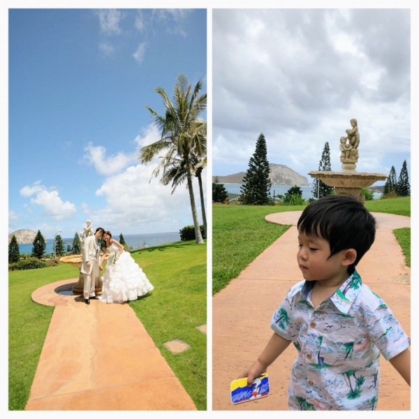 結婚１０周年ハワイ