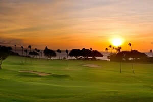 【ゴルフも楽しめます】リゾート内にゴルフコースもあるのでゴルフ目的の滞在をお考えの方にもお勧め。
