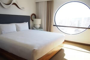 個性的で遊び心あふれる客室