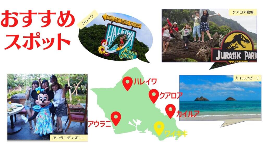 オアフ島おすすめスポット