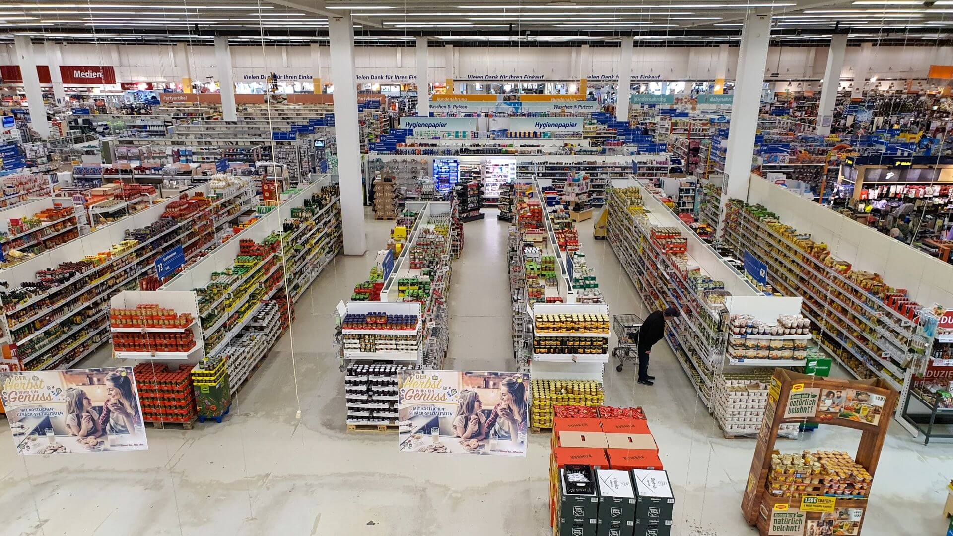 地元のスーパーマーケットの店内イメージ写真。学生はここでハワイの生活を体験する
